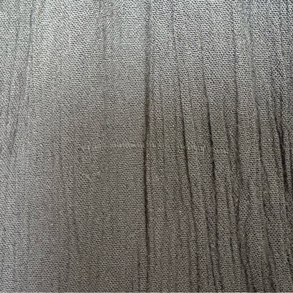 Velzera V-Neck Embroidered Black Dress Tunic M NWT Boho Long Sleeve Flowy Light - Picture 4 of 9